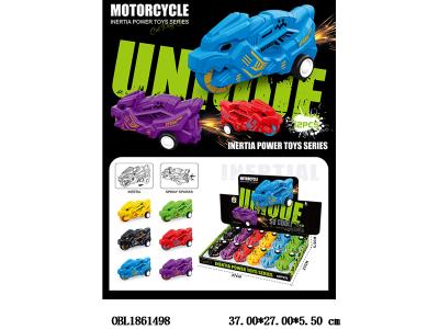 惯性特技火花战车 6色混装 12只装一展示盒_OBL1861498