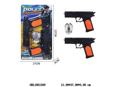 2只装惯性打响枪警察套装_OBL1861569