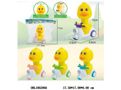 按压惯性摩托车 4色混装_OBL1862966