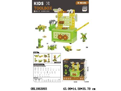 益智拼装螺丝积木套装 280PCS_OBL1863093