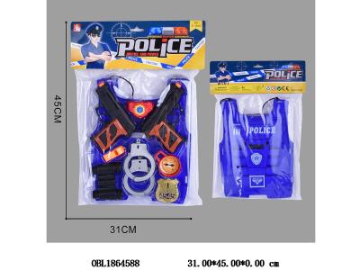 2支装惯性打响枪警察套装_OBL1864588