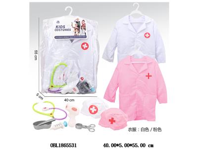 儿童衣服医具套装 2色混装_OBL1865531