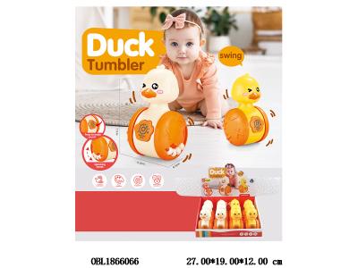 不倒翁 按压带BB声 2色混装 12只装一展示盒_OBL1866066