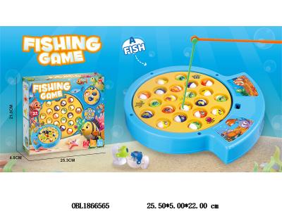 电动钓鱼套装带音乐_OBL1866565