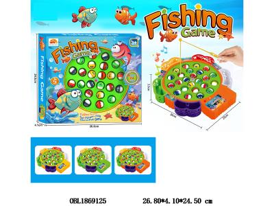 电动钓鱼套装带音乐 2*AA不包电 3色混装_OBL1869125