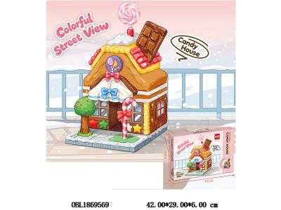 益智积木 时光糖果屋 399PCS_OBL1869569