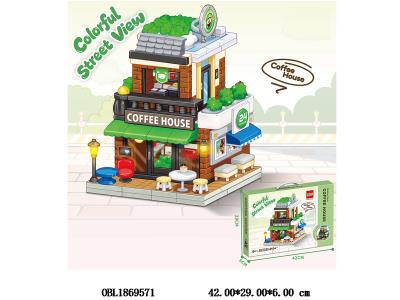 益智积木 邂逅咖啡馆 410PCS_OBL1869571