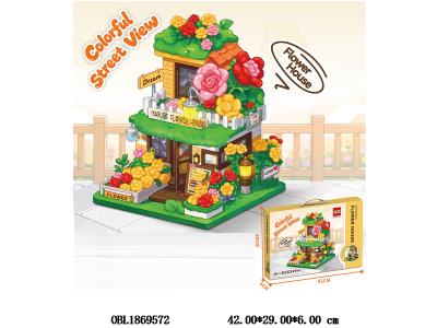 益智积木 遇见鲜花坊 411PCS_OBL1869572
