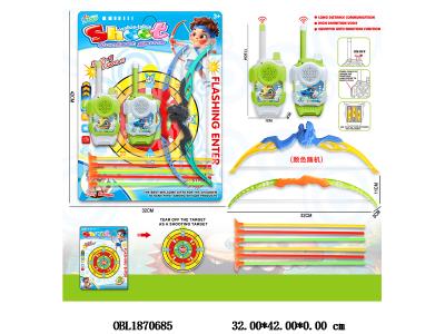 对讲机/弓箭套装 对讲机各3*AA不包电_OBL1870685