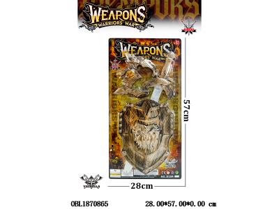 仿真复古罗马兵器套装_OBL1870865