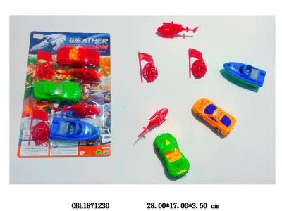 3只装滑行车/快艇套装 颜色随机_OBL1871230