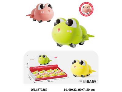 萌趣双回力青蛙 3色混装 12只装1展示盒_OBL1872362