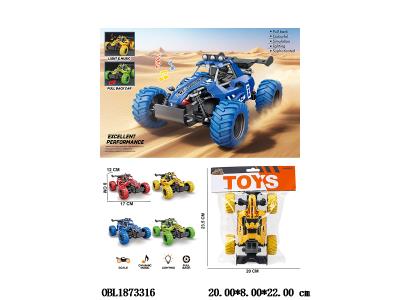 回力赛车 带声光 3*AG13包电 4色混装_OBL1873316