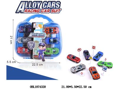 6只装合金滑行车手提盒套装_OBL1874320