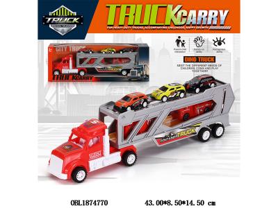 惯性美式拖头车 载5只滑行车_OBL1874770