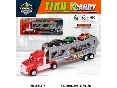 惯性美式拖头车 载5只滑行车/摩托车_OBL1874776