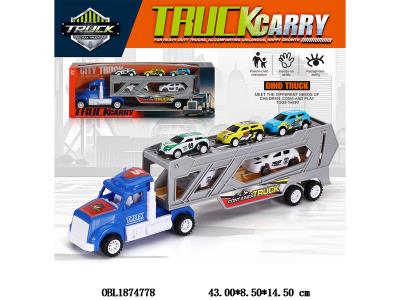 惯性美式拖头车 载5只滑行车_OBL1874778