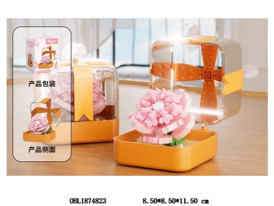 益智积木 芯花系列 樱粉芯语 206PCS_OBL1874823
