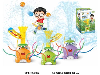 戏水青蛙接球_OBL1874865