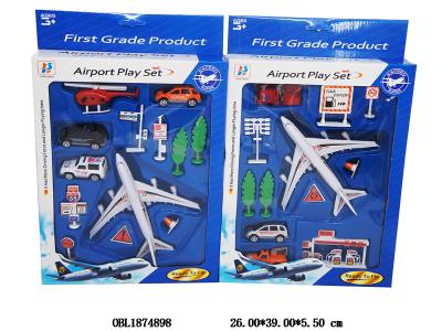 回力飞机套装 配滑行车/飞机 2款混装_OBL1874898