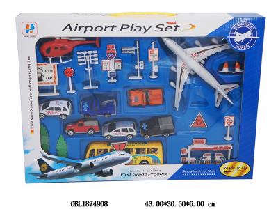 回力飞机套装 配滑行车/飞机_OBL1874908