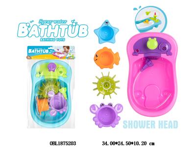 浴盆套装 按压出水 2色混装_OBL1875203