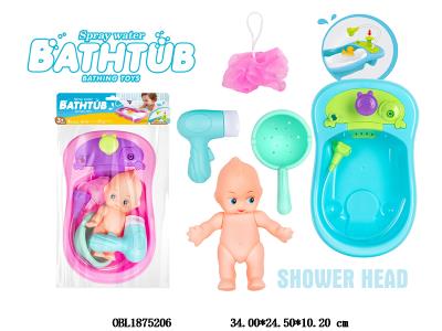 浴盆套装 按压出水 2色混装_OBL1875206