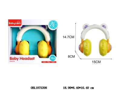 婴儿声光耳机 2*AAA
不包电_OBL1875398