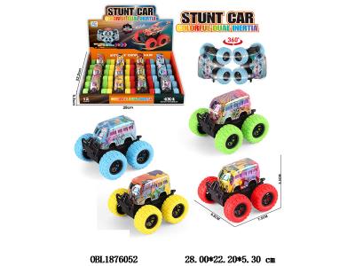 双惯性越野巴士 4色混装 12只装一展示盒_OBL1876052