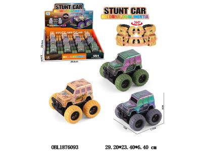 双惯性越野车 3色混装 12只装一展示盒_OBL1876093