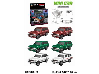 遥控合金车配USB线 车身3.7V锂电池包电 遥控器2*AA不包电_OBL1876186