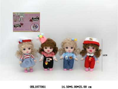 6寸实身活动关节仿真眼芭芘 四款混装_OBL1877061