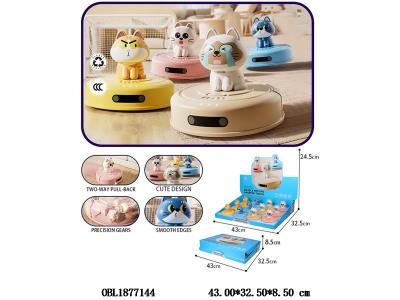 双回力卡通扫地车 4色混装 12只装1展示盒_OBL1877144