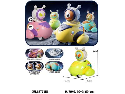 双回力卡通外星人车 4色混装_OBL1877151