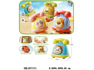 双回力卡通电话车 4款混装_OBL1877171