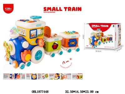 多功能小火车带灯光声音 3*AA不包电_OBL1877448