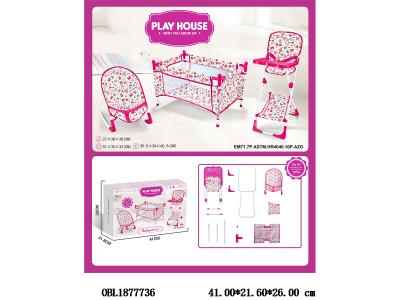 公仔床/餐椅/摇椅套装_OBL1877736