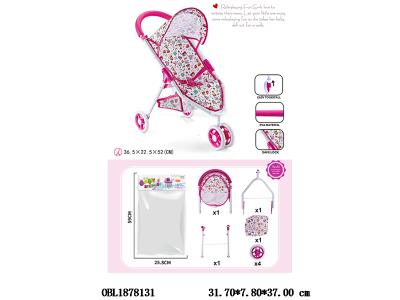 公仔自装EVA轮铁制推车_OBL1878131