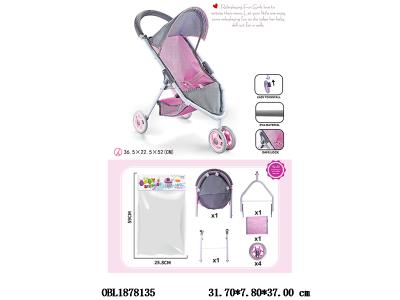 公仔自装EVA轮铁制推车_OBL1878135