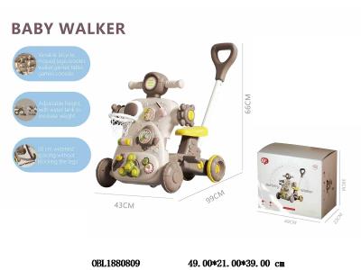 7合1多功能婴儿学步车带音乐 2*AA无包电_OBL1880809