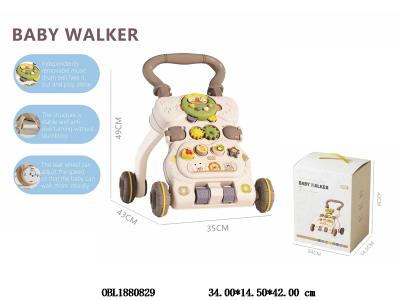 多功能婴儿学步车带音乐 2*AA无包电_OBL1880829