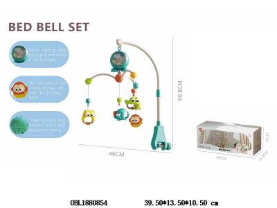 婴儿电动床头铃带灯光音乐 3*AAA无包电_OBL1880854