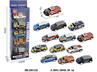 5只装 回力铁皮跑车 12款混装_OBL1881120