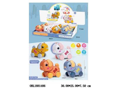 惯性小萌狗车 12只装一展示盒 4色混装_OBL1881486