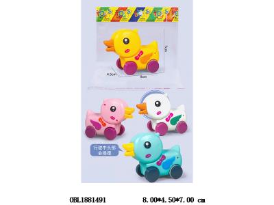 惯性小鸭子车 4色混装_OBL1881491