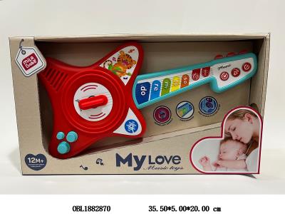 吉他带灯光音乐 2*AAA不包电_OBL1882870