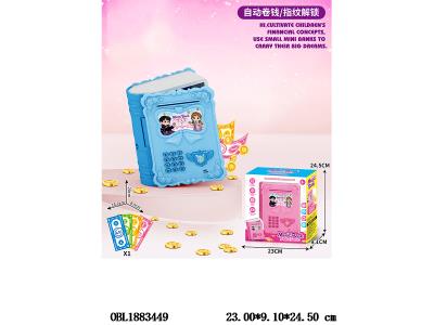 魔法书
卡通存钱罐 带灯光音乐密码
/模拟指纹
/自动开门
 /自动卷钱 3*AA不包电_OBL1883449
