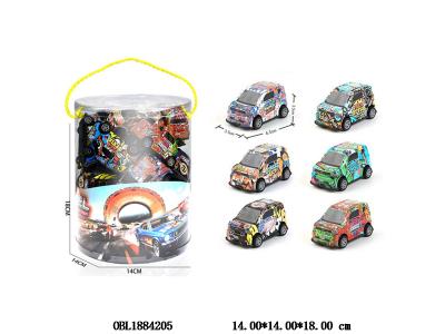 12只装回力铁皮跑巴士车套装 6款混装_OBL1884205