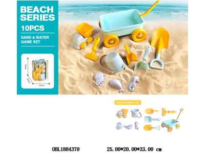 沙滩玩具 配沙滩车 网袋加吊卡_OBL1884370