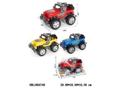 惯性皮卡越野车套装 3色混装_OBL1884740